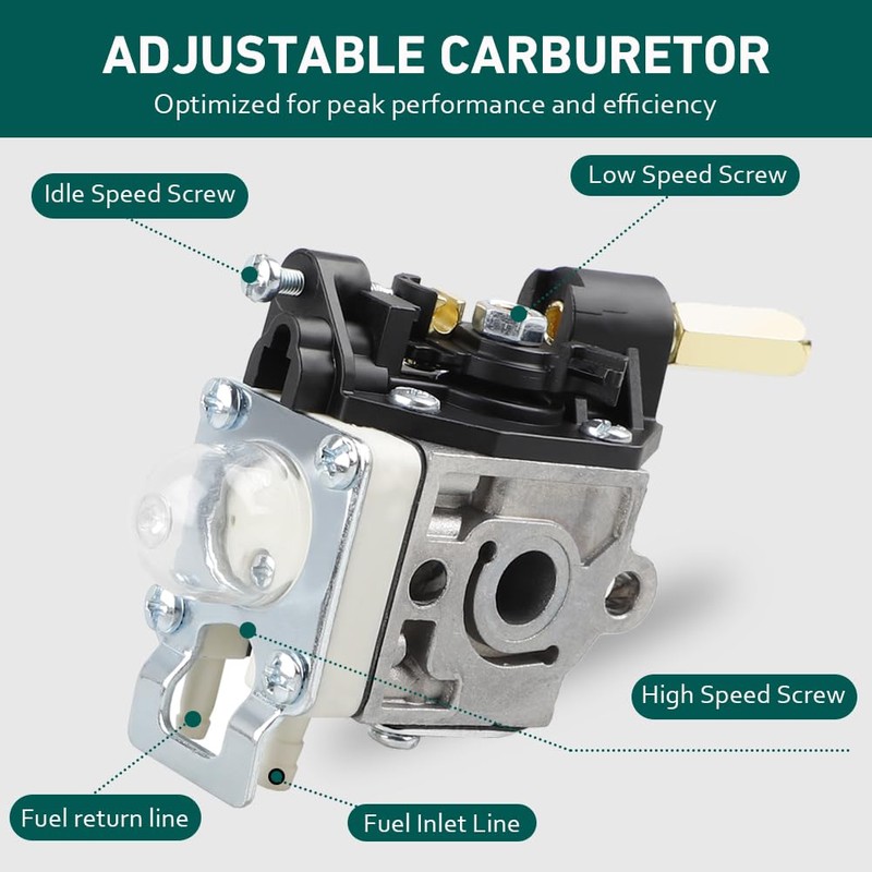 HUZTL SRM 210 Carburetor Tune Up Kit for Echo SRM210