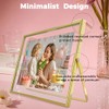 Gold Floating Frame, 8"×10", horizontal, para la imagen 7x9, 6x8,