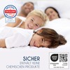 Mattress Protector 80 x 160 cm, Waterproof, Made in EU