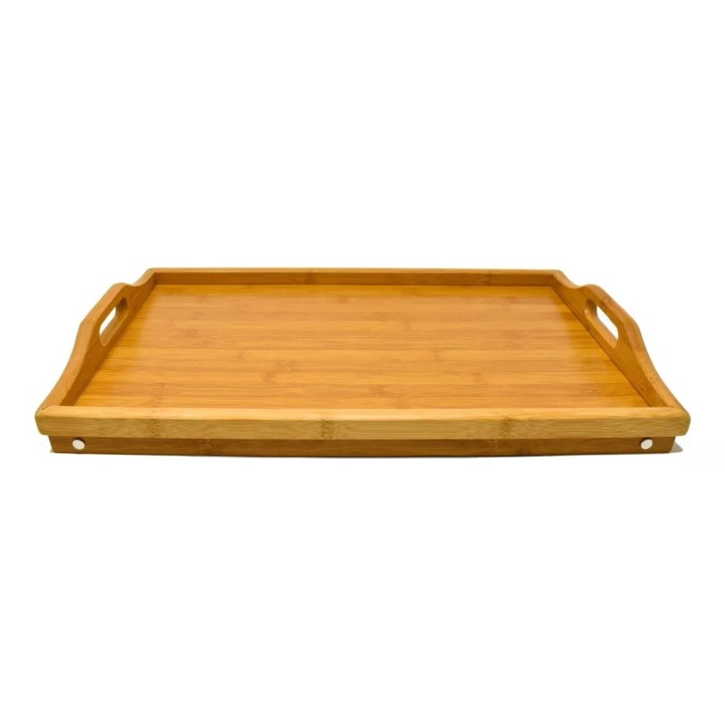 LZ-1005 Mesa Charola De Servicio Para Cama De Bambú 50