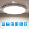 OPPEARL LED Ceiling Light with Radar Motion Sensor, 24 W