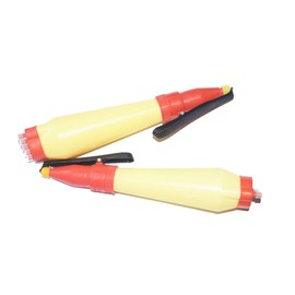 Oramsa Two Outliner Dry Rangoli Colour Pen Double Outlet for Single Out Line and Back 5 Outlets for 5 Lines Drawing.