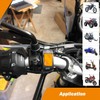 Gebildet 2 Pieces Motorcycle Handlebar Toggle Switch with On/Off Push
