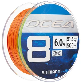 Shimano Osia 8 LD-A91S Fishing Line, 164.9 yd (500 m), No. 6.0, 5 Colors