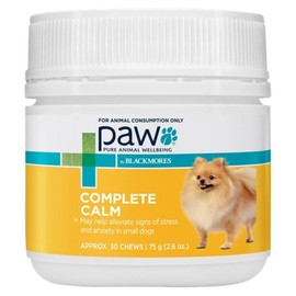 Blackmores Buy Blackmores PAW Complete Calm Multivitamins for Small Dogs 30 Chews 75g Online