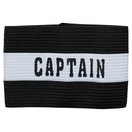 Precision Training Unisex' s CaPTains Armband, Black, Senior, yellow