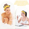 Jowmoy yellow Frog Eye Elastic Headband - Versatile for Spa,