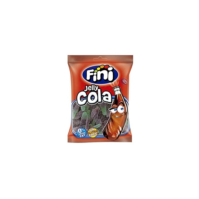 Fini Jelly Sour Cola 75 g (Pack of 12) -