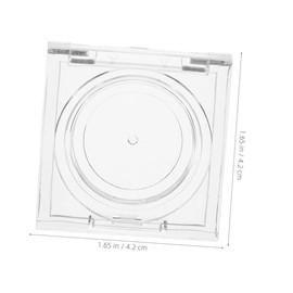 Caja De Embalaje 28mm 3 Unidades Rellenable Para Rubor Estuche De Sombras De Ojos Organizador Cosmético