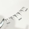 ZX07 False Eyelashes, Natural, 5 Pairs Popular Transparent Axis Soft