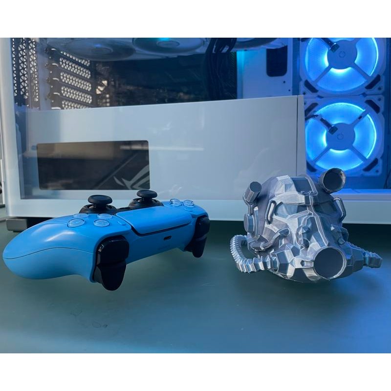 Fallout T60 Helmet Figurine - Fallout 4 Desk Decor -