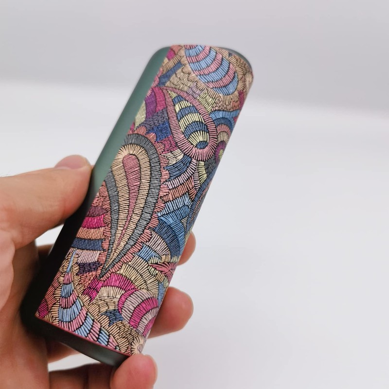 Mekeran IQOS ILUMA Prime Soft PU Leather Case Cover (Paisley