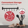 MINLUFUL Vintage Cast Iron Trivet, Heat-Resistant Metal Trivet for Hot