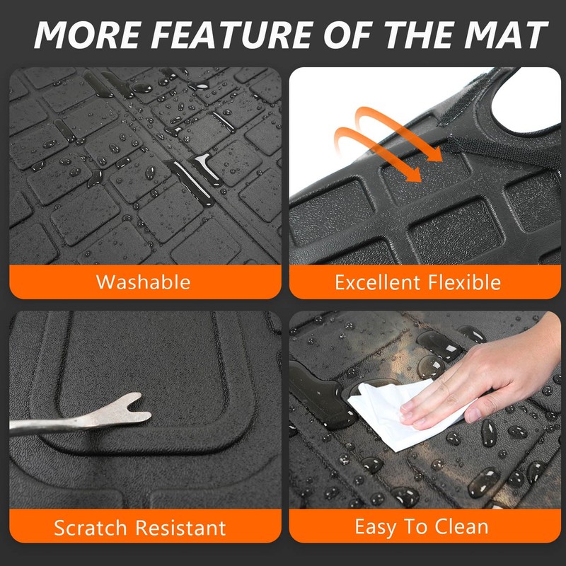 powoq 5 Seats Cargo Mat Compatible with 2010-2024 Toyota 4Runner