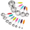 Measuring Cups and Spoons Set Stainless Steel Includes 5 Measuring