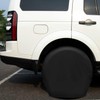 MOONET PVC Thickening Leather Tire Wheel Covers 4 Pack- Tough
