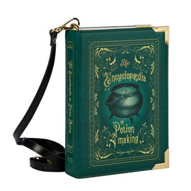 Well Read Co Crossbody Purse Handbag for Book Lovers - The Encyclopedia of Potion Making, Vegan Leather, Small