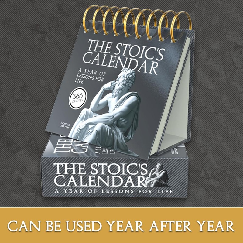 Daily Stoic Desk Calendar – 366 Day Perpetual Calendar UK