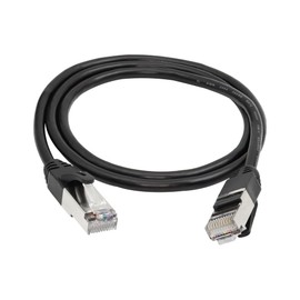 QIANRENON RJ50 10P10C Communication Cable Cat 5E 26AWG Male to Male Modular Cable Shielded for Motorola Radio Barcode Scanning Laser Printing Industrial Automation Equipment etc 1 m (3.3ft)