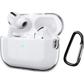 AMAPC for AirPods Pro 2 Case, 2023 TPU Material, AirPods Pro 2 Case, Wireless Charging, Lightweight, Scratch-Resistant, Slim, Shockproof, Waterproof, Dustproof, Anti-Lost, Soft, Protective Carver for