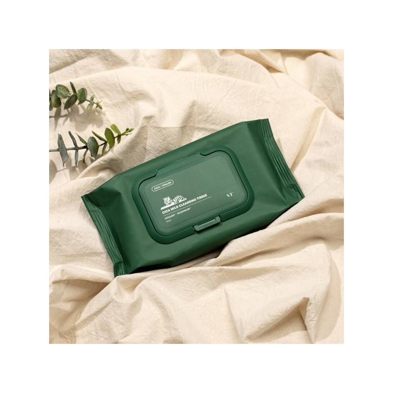 (1+1) VT Cica Mild Cleansing Tissue 50 sheets x 2