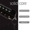 HosDen 30cm Triangular Ruler Metric Architect Matrix Ruler Solid Black
