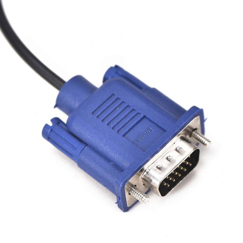 Evanlak USB-VGA Dummy Plug Headless Ghost Functionally Stable Dummy Plug