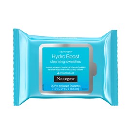 Neutrogena Hydro Boost Cleanser Facial Wipes 25 Count (Pack Of 2)