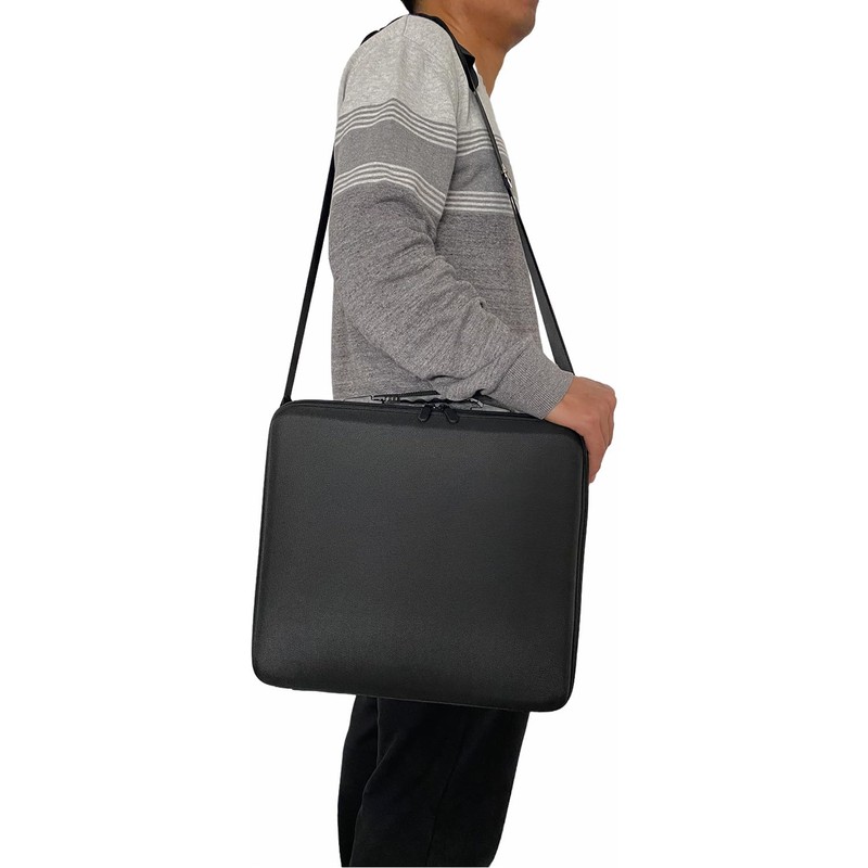 UISKOOPW Pool Balls Carrying Case, Hard Billiard Case with adjustable