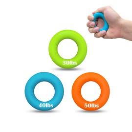 LICQIC Hand Exerciser, Wrist Trainer, Hand Grip Strengthener for Muscle Training, Sports, Rock Climbing, Fitness