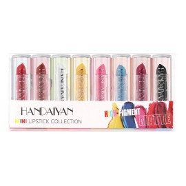 Set De Labiales Mate De Colores Para Maquillaje