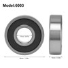 10PCS Miniature Ball Bearings High Accuracy Rubber Sealed Deep Groove