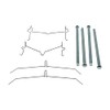 PartCatalog Front Disc Brake Hardware Kit Compatible With Toyota Tundra