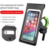 ASD Accessories Bike Phone Holder Waterproof, 360° Rotatable, One-Hand Release,