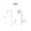 POOL FELLOWS Heavy Duty S Hook for for Pool Storage
