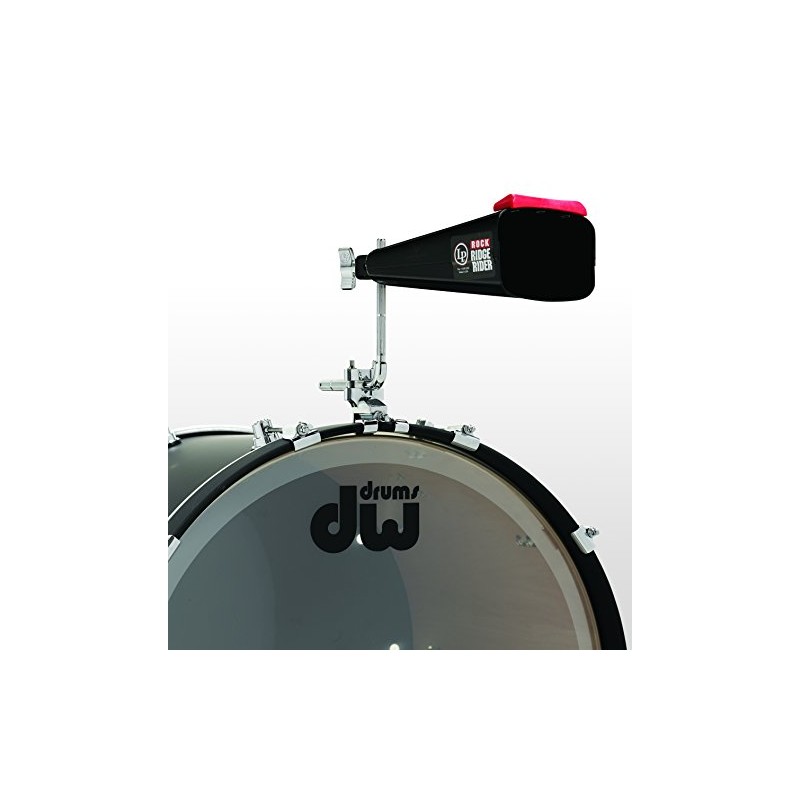 LP ROCK Ridge Rider Cowbell with ½ inch Mount Black