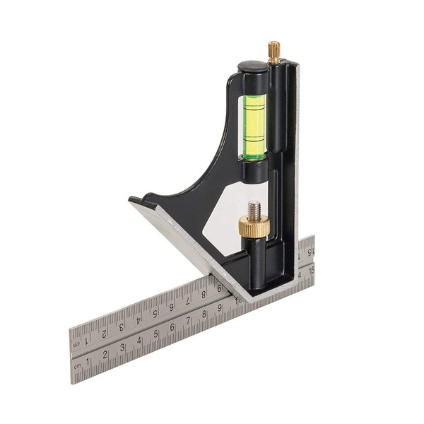 Dapetz ® Combination Square Knurled Adjustment Screw with Hardened Steel
