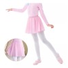 Patry Deluxe Set 2x Falda Ballet Chifón Tutu Danza Niña