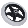 6in Solid Wheel Replacement for Wheelchairs, Rollators, Walkers, Stable Operation