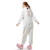 Ultra Soft Plush Pink Easter Bunny Costume Cosplay Sleepsuit M