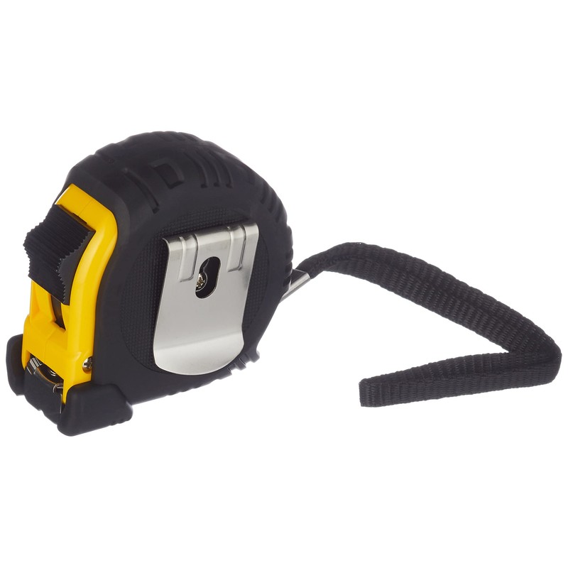 TAJIMA G9P50MY Shock-Resistant Tape Measure, Black, 5 m x 25