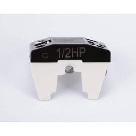 QINALO QP-02-4.7 1-Pin PTC Refrigerator Start Relay and Overload Protector Set for 1/2HP Cooler Compressor Starters