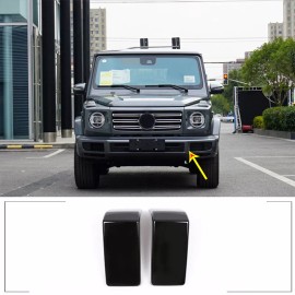 car-king888 ABS Black Front Bumper Insert Cover Decorate Trim For Benz G Class W463 19-2020