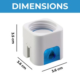 KOLIBROX Auto Top Off Water Filler - Aquarium Mini ATO System, Water Filler & Level Controller with Float Valve - Easy to Install, Durable & No Wiring Needed - Perfect for Fish Tank & Turtle Tank