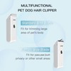 Dog Cat Home Hair Waterproof Clipper Portable Electric USB Rechargeable