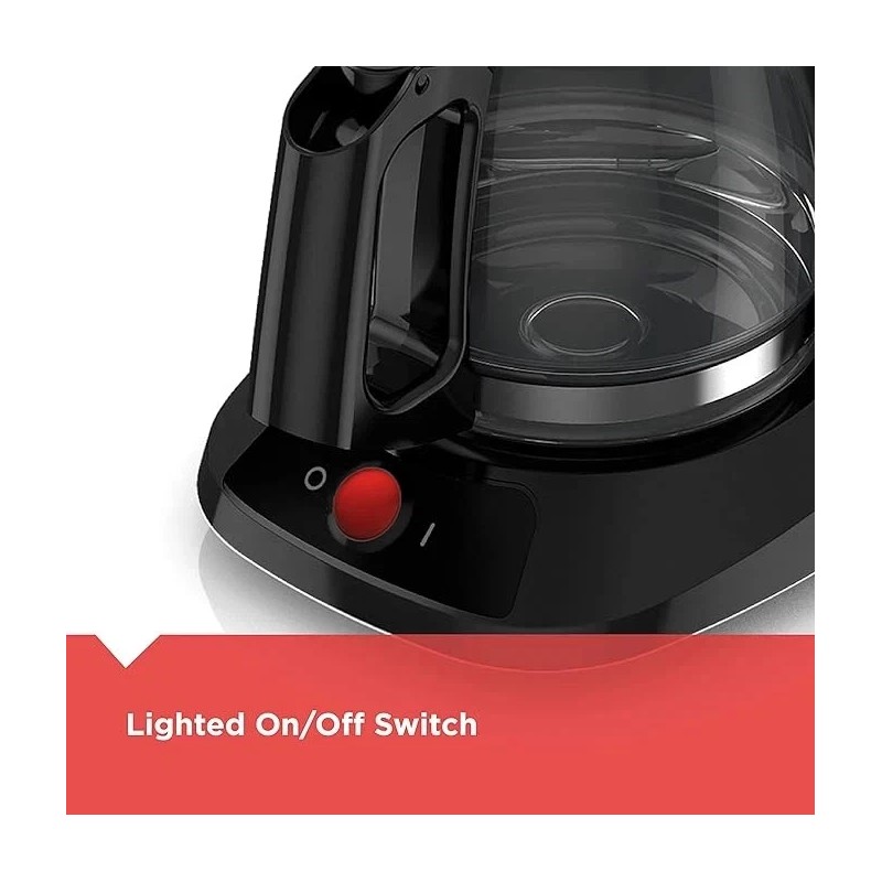 BLACK+DECKER BRAND NEW! BLACK+DECKER CM0555B 5-Cup Coffeemaker, Black