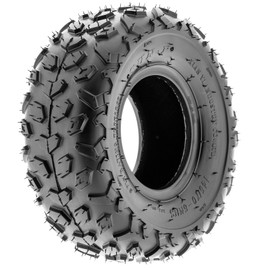 SunF A014 XC Sport-Racing Go-Kart & Quad ATV 145/70-6 (14x6-6) Knobby Tire, 6 PR, Tubeless