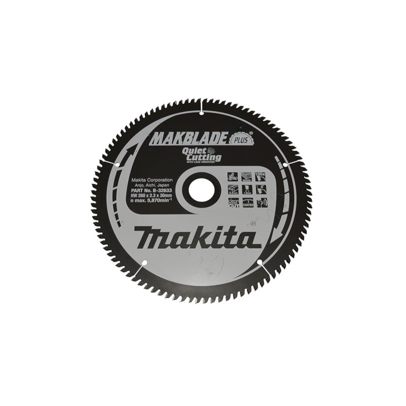 Makita Makblade Plus SAEGE Sheets 260 x 30 mm, 100z,