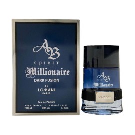 AB Spirit Millionaire Dark Fusion by Lomani men EDP 3.3 / 3.4 oz New In Box