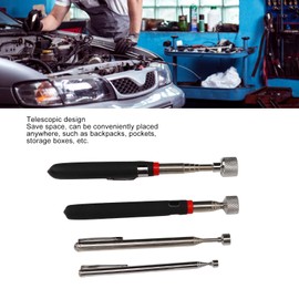 Magnetic Pickup Tool, 5 Pcs Set Stainless Steel Telescopic Magnet Stick (15LB 10LB 3.5LB 1.5LB), Magnetic Pickup and Inspection Tool Set, Valentines Day Gifts for Men, Father